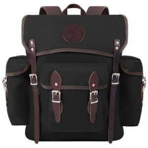 Duluth Pack “Wanderer”  Black Canvas Backpack. Very good condition. Signed